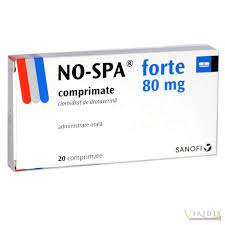 Товары от а до я. No Spa Forte 80mg X 24 Comprimate