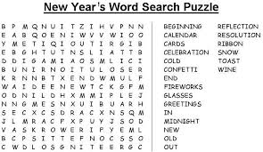 Wordsearch Puzzle New Year Words Travel Words Word Search Puzzles