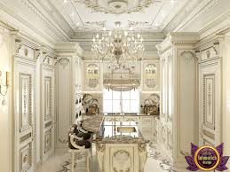 Kitchen Design In Dubai Kitchen Design In Classic Style Photo 1 Classic Kitchen Design Luxury Villa Design Luxury Kitchens