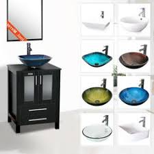 Nepal 18 single sink wall mounted bathroom vanity set with mirror. Eclife Bathroom Vanities Bathroom Vanities