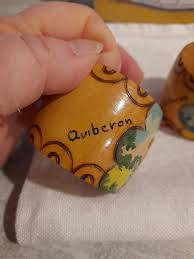 Tres bonitos servilleteros de madera, Quiberon, Bretón