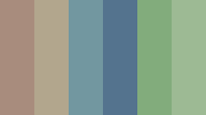 An earth tone is a color that is commonly observed in nature such as sea, sky, vegetation and land. Muted Earthy Tones Color Scheme Blue Schemecolor Com