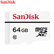 Sandisk memory card high endurance video monitoring tf card 256gb 128gb 64gb 32gb micro sd card up to 100mb/s flash card. Sandisk High Endurance Dash Cam 64gb Microsdxc Card With Adapter