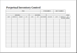 If you use a stock chart to display the fluctuation of. Perpetual Inventory Control Template For Excel Excel Templates