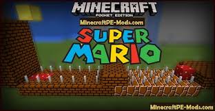 Download minecraft pe beta mcpe 1.9.0.5, 1.8.0.24 aquatic update Super Mario Mod For Minecraft Pe 1 8 1 7 1 Download