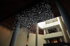 Flickering 3d Screen Made Of 2880 Led Lights Led Pendant Lights Light Sculpture Led Lights