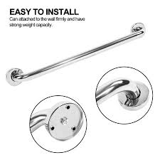 To install bath grab bars. Walfront Stainless Steel Thicken Bathroom Grab Bar Bath Shower Toilet Bathtub Safety Hand Rail Walmart Canada