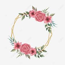 إطارات زهور الزفاف المائية ألوان مائية المرسومة ألوان مائية حفل زواج Png والمتجهات للتحميل مجانا
