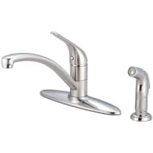 Low prices + fast & free shipping on most orders. Moen 7437 Chrome Chateau Single Handle Kitchen Faucet With Side Spray Faucetdirect Com
