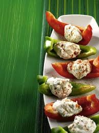 Paprikaschiffchen Rezept Fingerfood Vegetarisch Fingerfood Fingerfood Rezepte Kalt