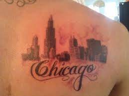 Chicago Chicago Tattoo Chicago Skyline Tattoo Skyline Tattoo