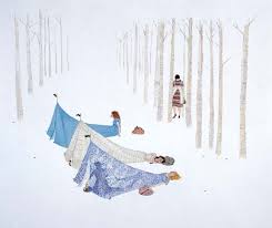 Amy Cutler Campsite 2002 Illustration Art Drawing Amy Cutler Walker Art Center