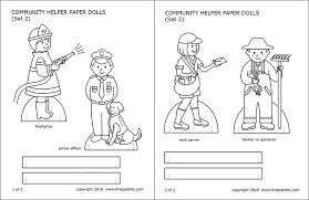 14 free printable hunting coloring pages for kids. Community Helpers People S Jobs Free Printable Templates Coloring Pages Firstpalette Com