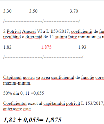 Cum CalculÄƒm Coeficientul De FuncÈ›ie Pentru Cuantumul Net Minim Pornind De La Coeficientul De Ierarhizare Avut PanÄƒ In Anul 2018 Huhurez Com