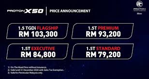 See actions taken by the people who manage and post content. Proton X50 Here S The Official Price Starts From Rm79 200