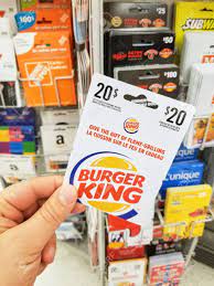 Orders require a new account on the bulk portal and prepayment via ach, wire transfer, or corporate credit card by approval. Montreal Canada March 31 2018 A Hand Holding A Burger King Gift Card Burger King Is An American Global Chain Of Hamburger Fast Food Restaurants Stock Photo Picture And Royalty Free Image Image 109445900