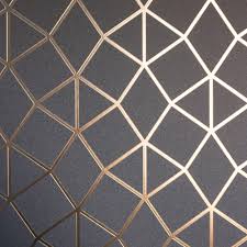 Platinum Rose Gold Geo Trellis Wallpaper In 2020 Gold Metallic Wallpaper Trellis Wallpaper Rose Gold Wallpaper