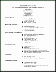 high school resume builder awesome