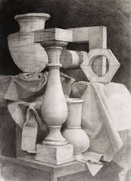 Black And White Still Life Drawing Art Drawings Graphite Still Life Pencil Drawing By Russian Art Student Monochrome Black And White Still Life Drawing Life Drawing Observational Drawing