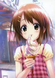 Follow him on twitter at @aicnanime. Yui Eating Ice Cream Anime Child Awesome Anime Kawaii Anime