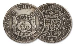 1735 1771 Spanish Pillar 8 Reales F Vf Govmint Com Gold And Silver Coins Old Coins Coins
