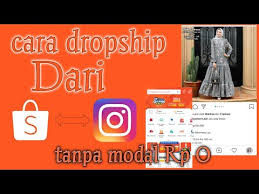Shopee allows a seller to. Cara Dropship Di Instagram Pesat Id