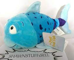 Kohls Cares For Kids Blue Purple Dots Pout Pout Fish Plush Stuffed Animal 12 5in Ebay Plush Stuffed Animals Animals Blue And Purple