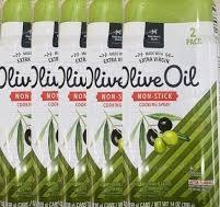 Member's Mark Extra Virgin olive Oil Cans Cooking Oil Spray 14oz - ( 5 ) 2  PACKS