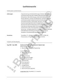 Bei uns findest du die antwort sowie weitere nutzliche tipps zum inhalt & kostenlose vorlagen. Beispiele Und Muster Fur Ein Qualifikationsprofil