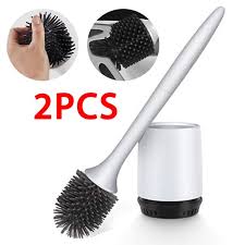 The perfect toilet brush should be effective, hygienic, and look good in your bathroom. Silicone Toilet Brush And Holder Set Non Scratch Soft Bristle Toilet Bowl Brush With Drip Drawer Tpr Toilet Brush Bathroom Cleaner Anti Rust Handle Walmart Com Walmart Com
