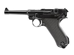 Die pistole p 1 der bundeswehr ist ein nachbau der ursprünglich im jahre 1940 in die wehrmacht die p 1 war viele jahre lang die standardpistole der bundeswehr, bis sie ab dem jahr 1996. Co2 Pistole Umarex Legends P08 Blowback Kaliber 4 5 Mm Bb P1