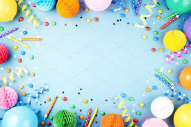 Blue Birthday Party Background Blue Birthday Parties Blue Birthday Birthday Party Background