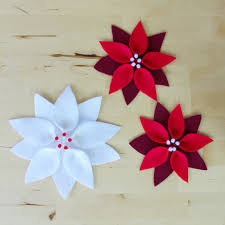 Blume Weihnachtsstern Basteln Blumen Dekoration Ideen