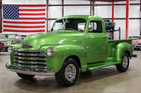 Image result for Chrome Green 1950 Truck
