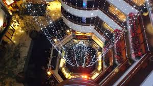 Very tasteful decor.great place to shop. View From Floor Landing With Christmas Decorations Picture Of The Celtic Manor Resort Newport Tripadvisor