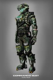 Artstation Dead Space Commando Suit Hunter Hewitt Dead Space Suits Dead Space Space Armor