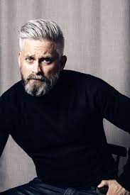 43 Trendy Hairstyles For Men With Beards Silver Foxes Cool Hairstyles For Men Hair And Beard Styles Beard Hairstyle