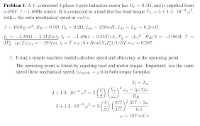 Asynchronous Induction Motor Current In Stator Electrical Engineering Stack Exchange