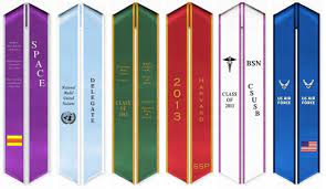 You can still have your logo printed one side and class of 20xx on the other or. Custom Graduation Sashes By Pride Sash Personalize Your Sash