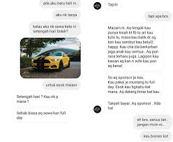 Bagi menghargai pelanggan kereta sewa tanjung malim pelajar upsi & psas, kami akan membuat peraduan & menang hadiah menarik menanti anda : Video Suaml Sanggup Sewa Kereta Mustang Bawa Lsteri Jalan Tetapi Ini Yg Berlaku Teh Tarik Kaw