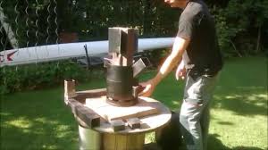 Poele A Pellet Ou A Bois Fait Maison N2 Poele A Bois Poele Rocket Poele A Bois Exterieur