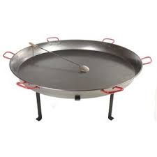 60 Carbon Steel Paella Pan 150 Cm La Paella Paella Pan Carbon Steel Paella