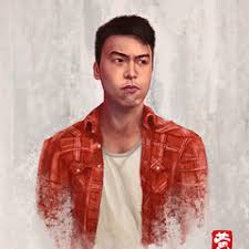 He recalls that he and his family lived in a government run housing development. Artstation Dennis Wong