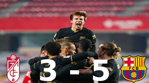 De jong got the winner versus rayo copa del rey last 16 results. Granada Vs Barcelona 3 5 Aet Match Review Copa Del Rey 2021 Quater Final Youtube