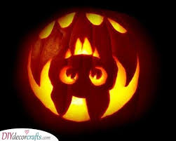 No carve yoda star wars pumpkin. An Adorable Bat Hanging Upside Down Scary Halloween Pumpkins Amazing Pumpkin Carving Pumpkin Carving