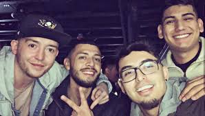 When the boys surprise you in town 🖤🫶🏻