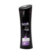 Sunsilk thick and long shampoo: Sunsilk Black Shine Herbal Shampoo Amla Pearl Uv 400ml