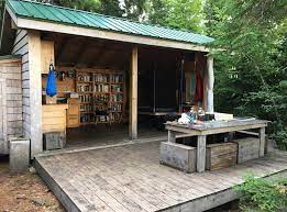 All the remaining interior walls will be built after the bathroom amenities are brought in and installed. Island Solitude Is Key For Art Professor S Latest Project Binghamton News