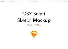 Osx Safari Mockup Sketch Download On Behance
