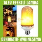 Alevli Led Ampul Alev Efekti Ates Lamba Ev Bahcekamp Gece Lambasi Lamba Ampul Led